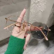 Women's Trendy Photochromic Glasses Outdoor Color Changing - Temu