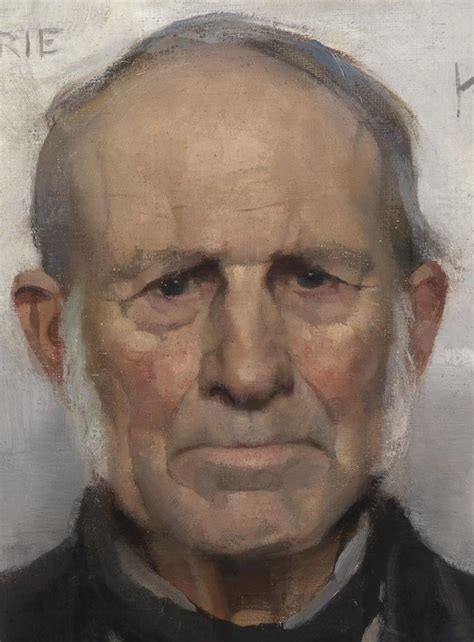 James Guthrie (artist) James Guthrie Old Willie 1886 Full image is here http | Portrait sketches ...