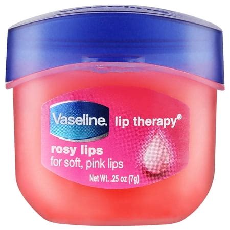 Vaseline Lip Therapy Tinted Lip Balm Mini, Rosy 0.25 oz - Walmart.com