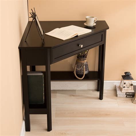 Corner Computer Desk Laptop Workstation Table Home Office Furniture ...