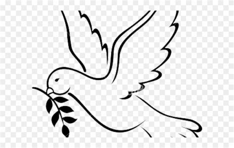 Download Drawn Spirit Peace Bird - Drawing Of Dove For Peace Clipart (#1642054) - PinClipart