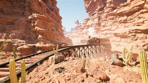 ArtStation - Wild West Railroad