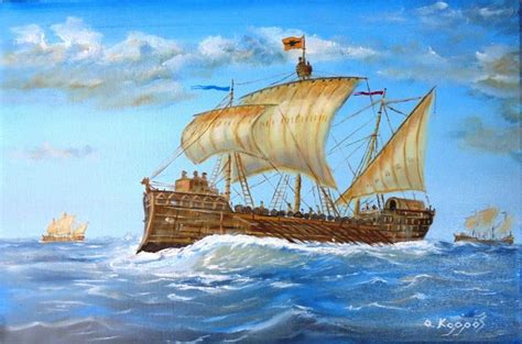 For cargo transport, the Byzantines usually commandeered ordinary merchantmen as transport ships ...