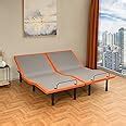 Amazon.com: ESHINE Adjustable Bed Frame Split King - Bed Base with ...