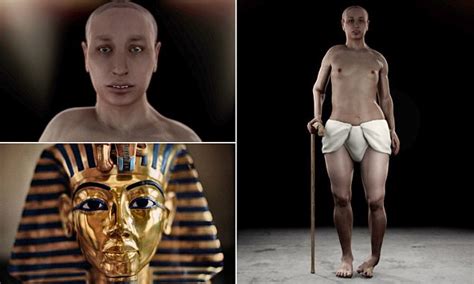 Tutankhamun had girlish hips, a club foot and buck teeth according to a 'virtual autopsy ...