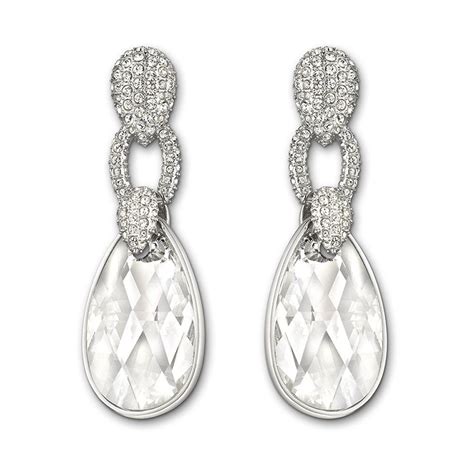 Swarovski Crystal EARRINGS | ... Earrings › Swarovski › Swarovski crystal Selma large drop ...