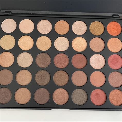 Morphe Eye shadow pallet 35 different shades, only a... - Depop