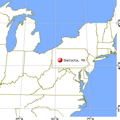 Shelocta, Pennsylvania (PA 15774) profile: population, maps, real ...