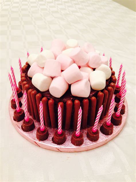 Emma's marshmallow birthday cake 2014. | Desserts, Love food, Cake