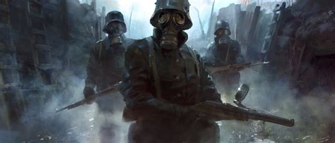 Artwork Trench Soldiers | Battlefield 1 | DICE | Cook and Becker