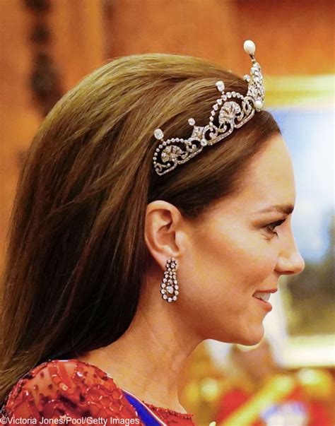 The Princess of Wales Wears the Lotus Flower Tiara – What Kate Wore