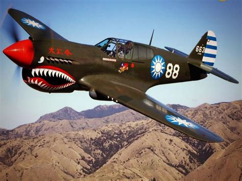 bill-kelso-mfg Flying Tigers - Curtiss P-40 | Wwii fighter planes, Fighter planes, Vintage aircraft