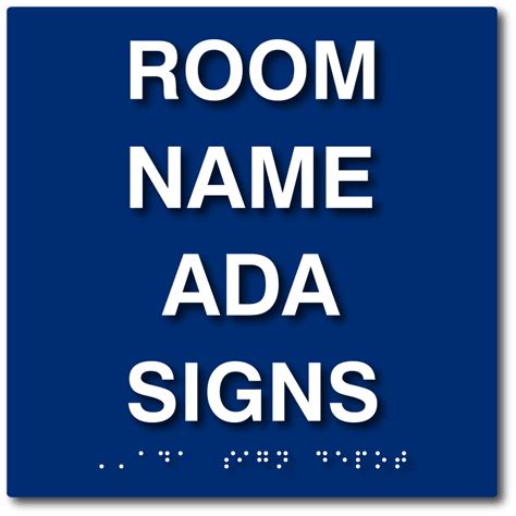 ADA Signs for Room Identification – ADA Sign Depot