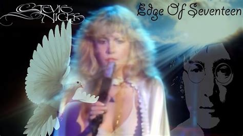 Stevie Nicks - Edge Of Seventeen w/ Lyrics | Stevie nicks, Stevie, American singers