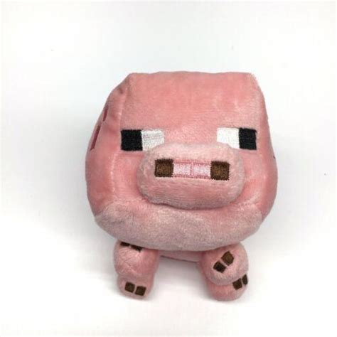 Minecraft Mojang Jinx 6" Pig Piglet Stuffed Animal Plush 2014 | #3769495355