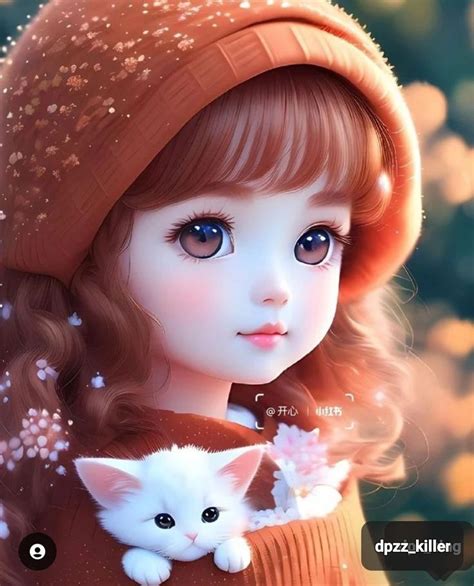Cute Images For Dp, Cute Cartoon Pictures, Cartoon Girl Images, Girly Pictures, Pretty Pictures ...