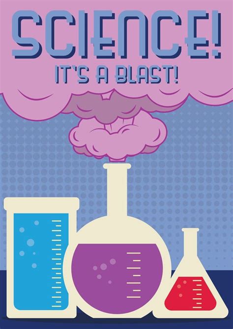 Science It's a Blast Printable Classroom Poster A3 / | Etsy