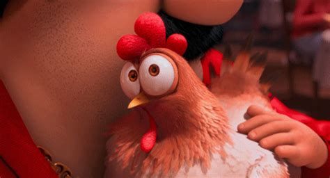 Suspicious Chicken. - Reaction GIFs | Despicable me, Despicable me 2, Chicken humor