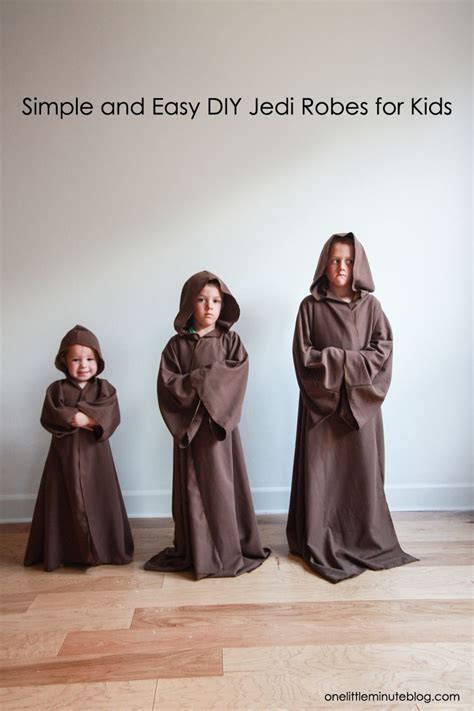 Diy jedi robe for kids – Artofit