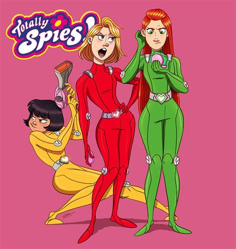 TOTALLY SPIES | Totally spies, Totally spies fan art, Spy