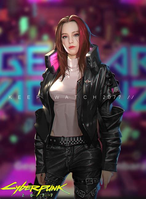 ArtStation - Cyberpunk 2077, jian yang | Cyberpunk girl, Cyberpunk 2077 ...