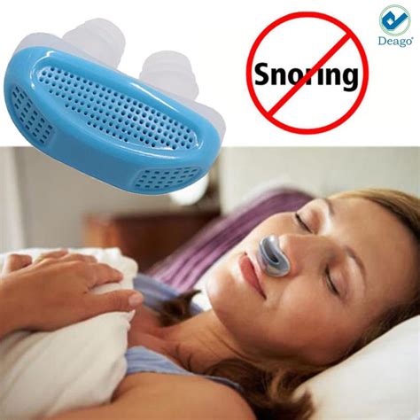 Deago-Stop Snoring Congestion NOSE CONES Vents Anti Snore Sleep Apnea ...