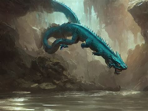 mysterious water dragon, concept art by Greg | Stable Diffusion | OpenArt