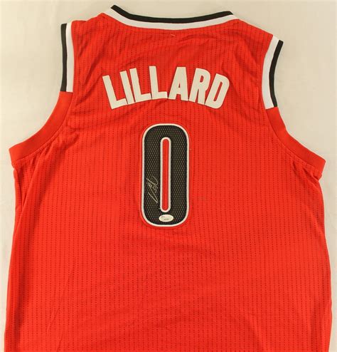 Damian Lillard Signed Blazers Jersey (JSA COA) | Pristine Auction