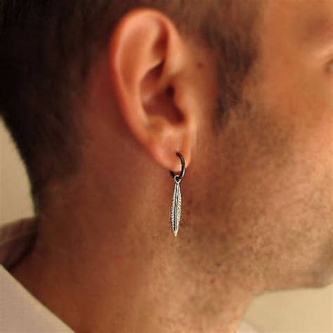 What do women think about men wearing earrings - Mens Jewelry - Nadin Art Design - Personalized ...