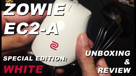 ZOWIE EC2-A WHITE (unboxing & review) by @sodafiz - YouTube