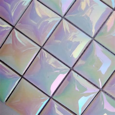 Ceramic-tile-sheets-square-iridescent-mosaic-art-pattern-kitchen ...