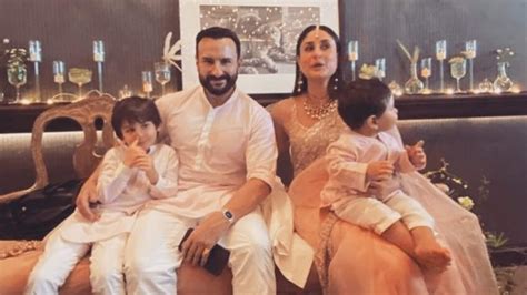 Kareena Kapoor, Saif Ali Khan and their sons pose for perfectly ...