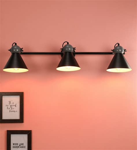 Buy Black Metal Wall Sconces at 43% OFF by Kingsmarque | Pepperfry