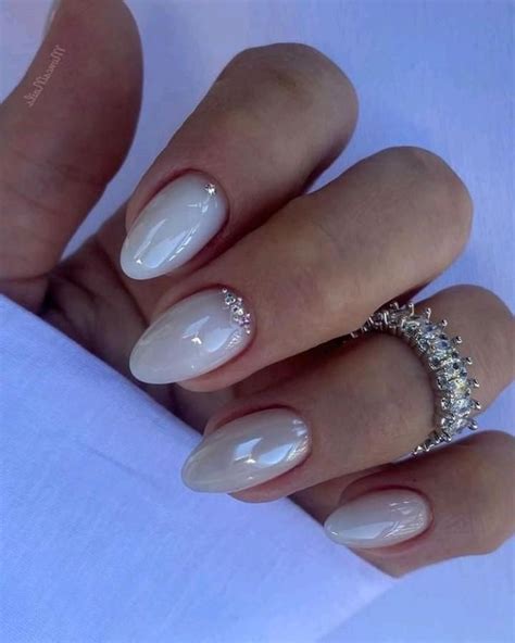 Pin by Jewelry for Her on Idea Pin | White nails, Pearl nails, Bride nails