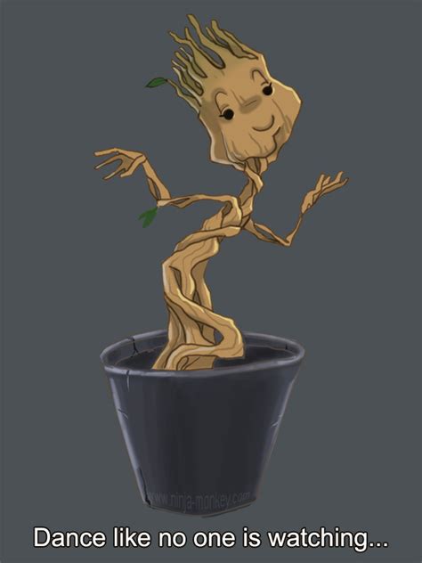 Dancing Groot by The-Z on DeviantArt