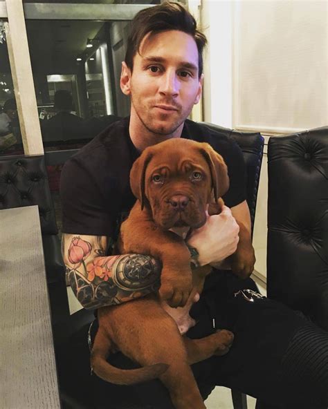 Lionel Messi And His Pet Hulk Dog Pictured - Sports (3) - Nigeria