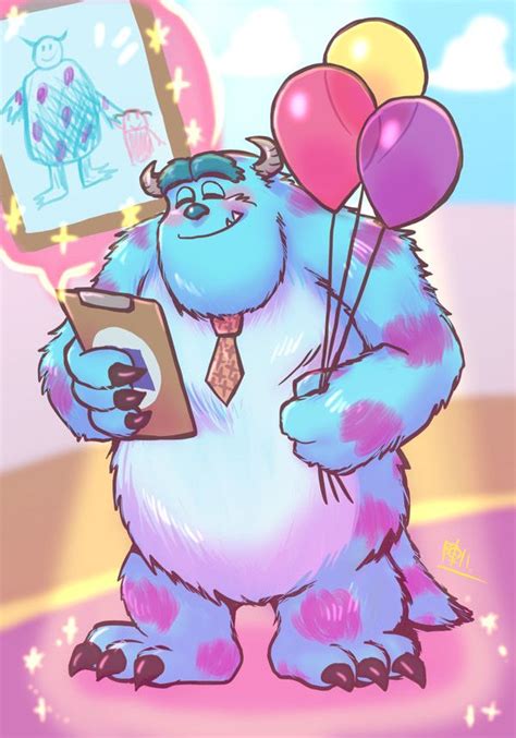 Sully Monsters Inc, Mike From Monsters Inc, Disney Monsters, Arte ...