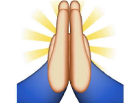 Praying Or High Five Emoji