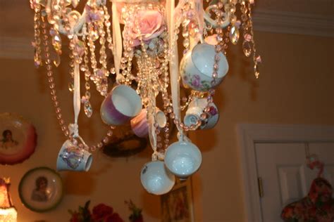 Tea Room | I added small tea cups to the chandelier in my Te… | Flickr