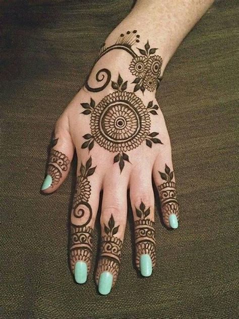 Gorgeous black Henna and Mehndi design tattoo - | TattooMagz › Tattoo Designs / Ink Works / Body ...