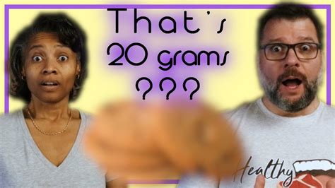 What 20 Grams of Sugar Looks Like - YouTube