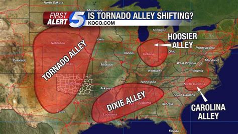 Tornado Alley map: These maps show where devastating tornadoes take place in the USA - Science ...