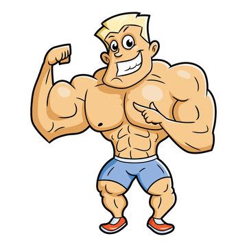 Cartoon Muscles Legs - Muscle twitching refers to small muscle contractions in the body. - Instituto