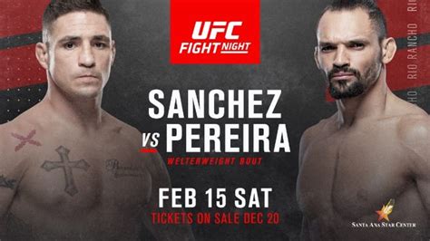 Diego Sanchez Vs. Michel Pereira Booked For UFC Rio Rancho