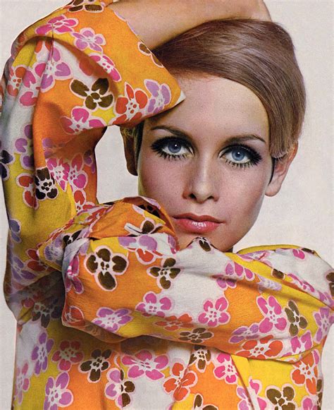 60's Fashion — Twiggy, 1967.