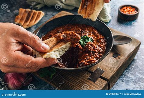 Savory Lobio with Walnuts: a Georgian Delight Stock Image - Image of ...