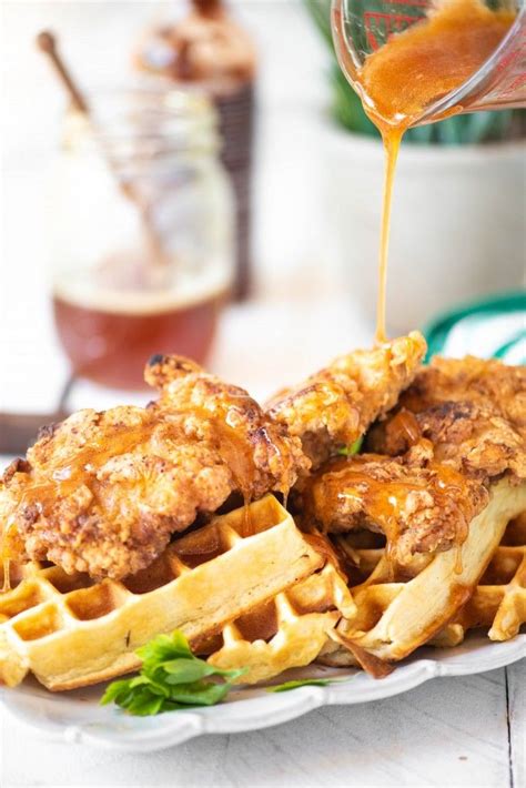 This easy, Southern-style Chicken and Waffles recipe is perfect for ...