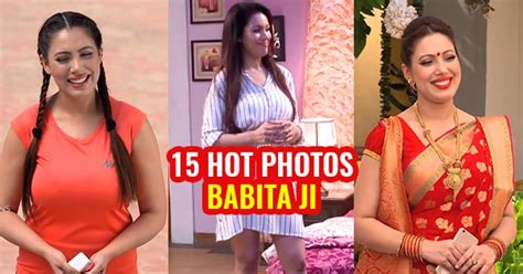 15 hot photos of Babita Ji from Tarak Mehta Ka Ooltah Chashmah ...