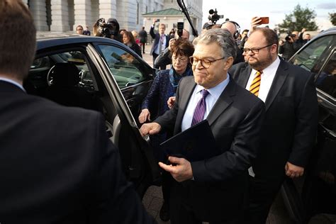 Al Franken's selfish, damaging resignation speech - Vox