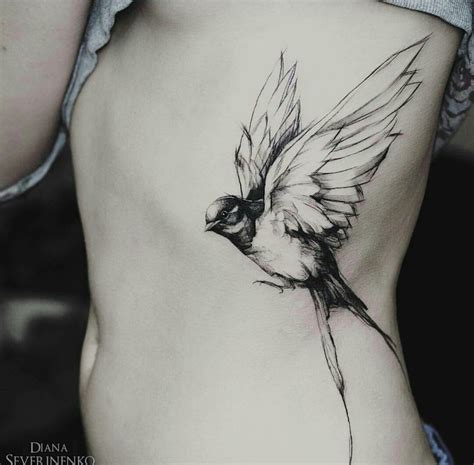 Tatoo Bird, Birds Tattoo, Tattoo Swallow, Realistic Bird Tattoo ...